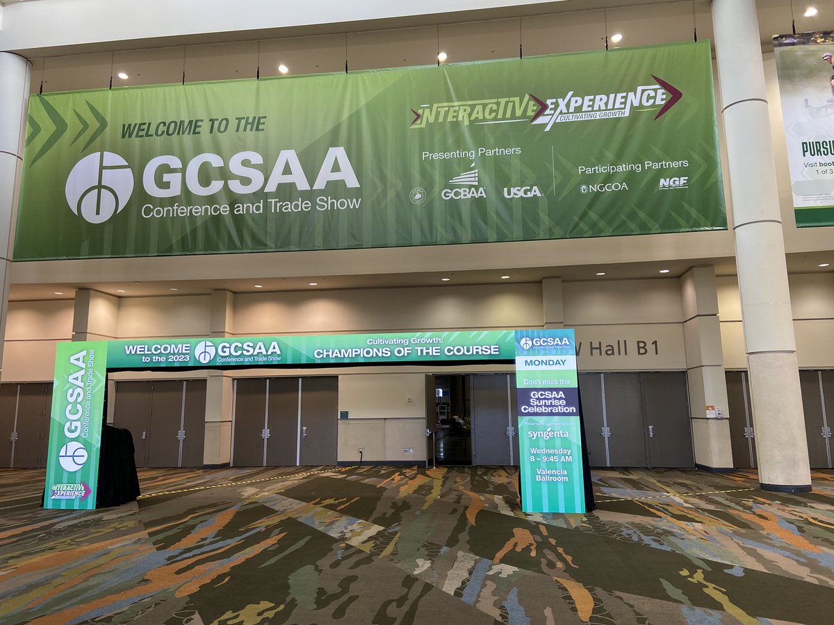 CBrowngreens's tweet image. Fun first day at the #GCSAAConference. Looking forward to the rest of the week!