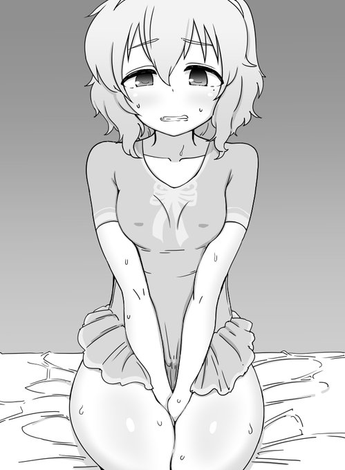 ファンボックスに『土下座で頼み込んで[秋空スポーツ]レオタード姿になってもらった成宮由愛ちゃんで見抜き』リクエストが来たのでゆめちゃんにそんな事できないと思い、正義の心で目の前に変なものがありそうな表情をしてるだけの由愛ちゃんを描きました 