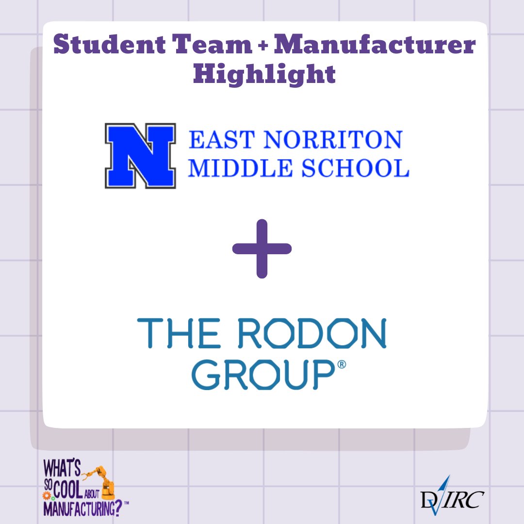 WSCMPhilly's tweet photo. As we get closer to the Viewer’s Choice Online voting starting March 22, 2023, let's profile two of our WSCM participants: East Norriton Middle School who has partnered with Rodon Group!
#careers #studentchallenge #WSCM https://t.co/wuJs9zHDBg