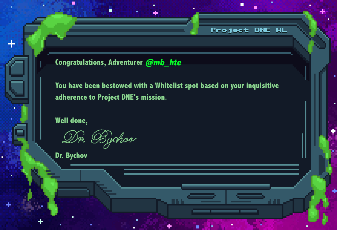 Congratulations, <a href="/mb_hte/">dottie.💜</a>! Thank goodness we found you. I am thrilled to announce you have been granted one of our last few remaining spots on the crew!