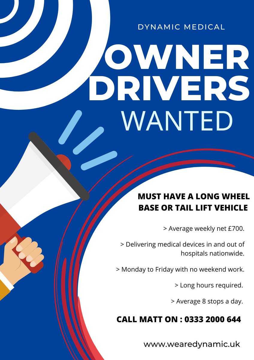 katie_gardens's tweet photo. Not my usual post but if you have a van and are in need of work then this might interest you. #courier #courierwork #drivingjobs https://t.co/HKR4qaz18c