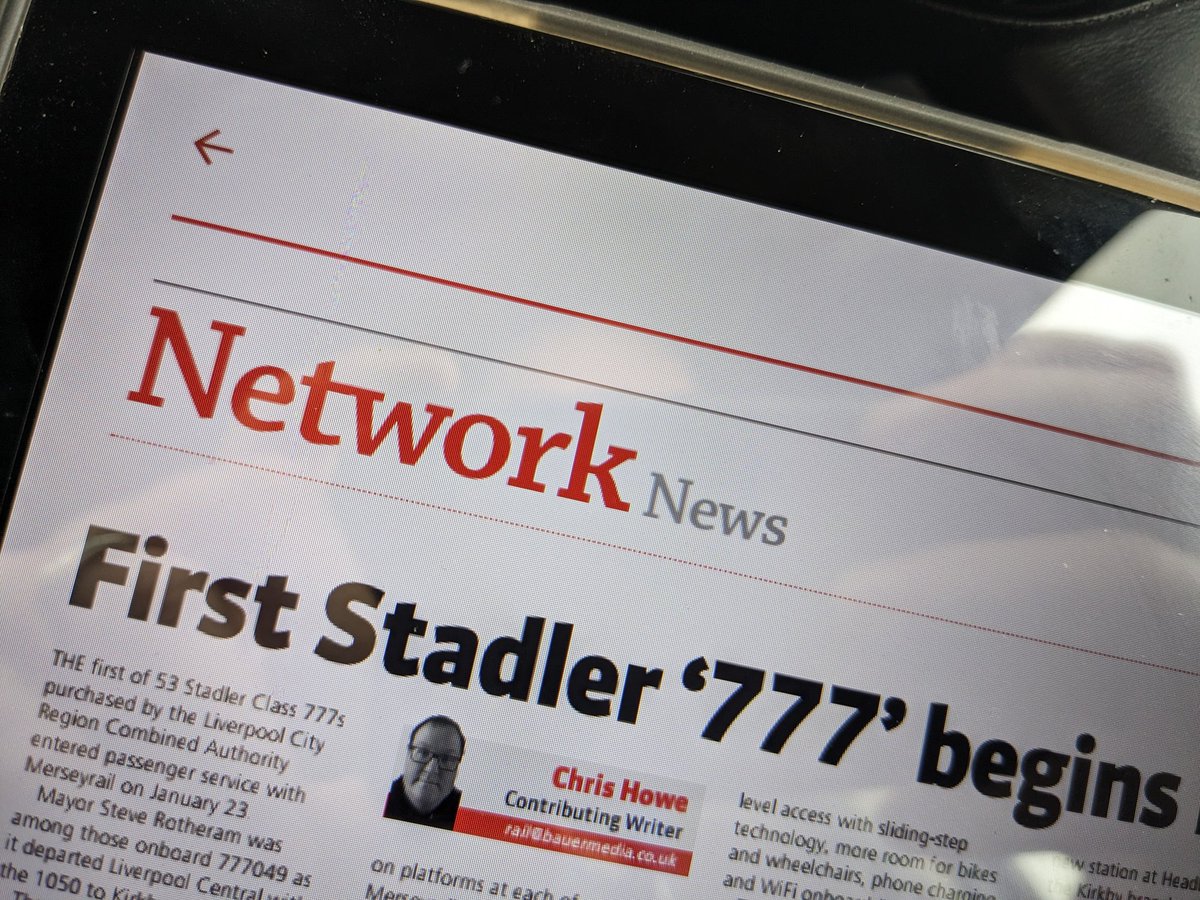 Not 1 but 2 articles in the latest issue of <a href="/Rail/">RAIL Magazine</a>, make sure you get your copy, available to download now.