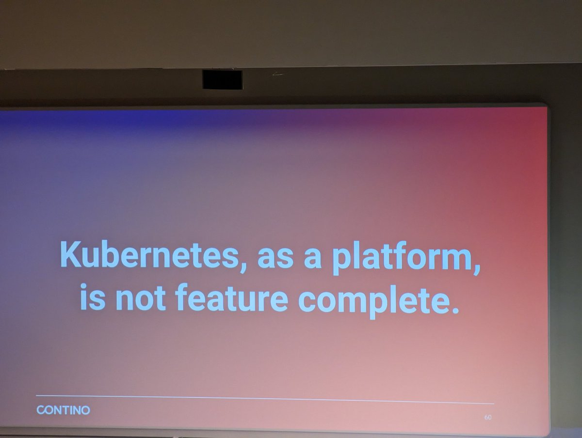 adamhuffman's tweet photo. Migrating even a simple application between cloud providers is... Complicated #CfgMgmtCamp https://t.co/yOSoJeVbmm