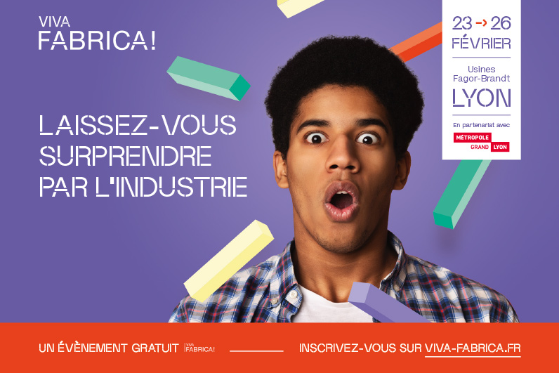 #OnSort 🧰 Découvrez la diversité des métiers de l'industrie avec Viva Fabrica du 23 au 26 février aux Usines Fagor. Au programme : des expos, animations et des rencontres. Plus d'infos 👉
bit.ly/vivafabricagra…
