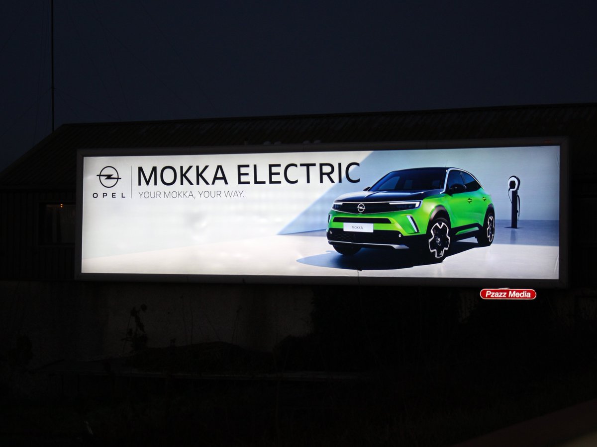 PML Group (@pmlgroup) on Twitter photo In the market for a new car? 🚗
Whether you decide on petrol, diesel, or electric - @OpelIreland has your bases covered with the all-new Mokka 😎
Great, strikingly visual campaign running across roadside large formats, planned with <a href="/emc_ireland/">EssenceMediacom Ireland</a>!
#BeMoreNow #Mobility #EV In the market for a new car? 🚗
Whether you decide on petrol, diesel, or electric - @OpelIreland has your bases covered with the all-new Mokka 😎
Great, strikingly visual campaign running across roadside large formats, planned with <a href="/emc_ireland/">EssenceMediacom Ireland</a>!
#BeMoreNow #Mobility #EV