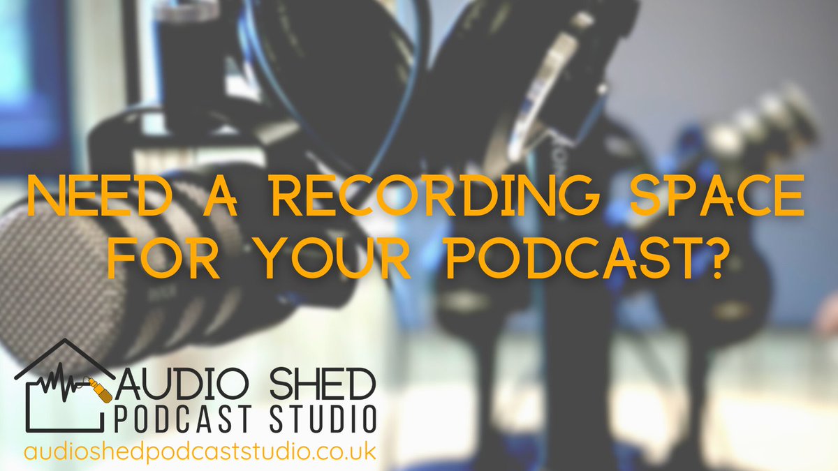 Audio Shed Podcast Studio tweet media