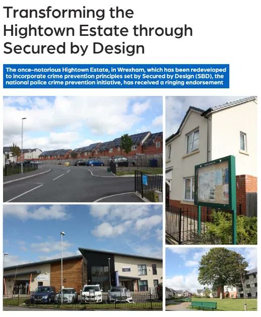PoliceCPI's tweet photo. We are in the news again! 📰
We worked to help transform the Hightown Estate in Wrexham through redevelopment to reduce crime in the area.
The full story can be read on pages 64 & 65 -
https://t.co/nVvC93EBPP
#crimeprevention #sbd #designingoutcrime
@PBC_Today https://t.co/bKNk8oAS9u