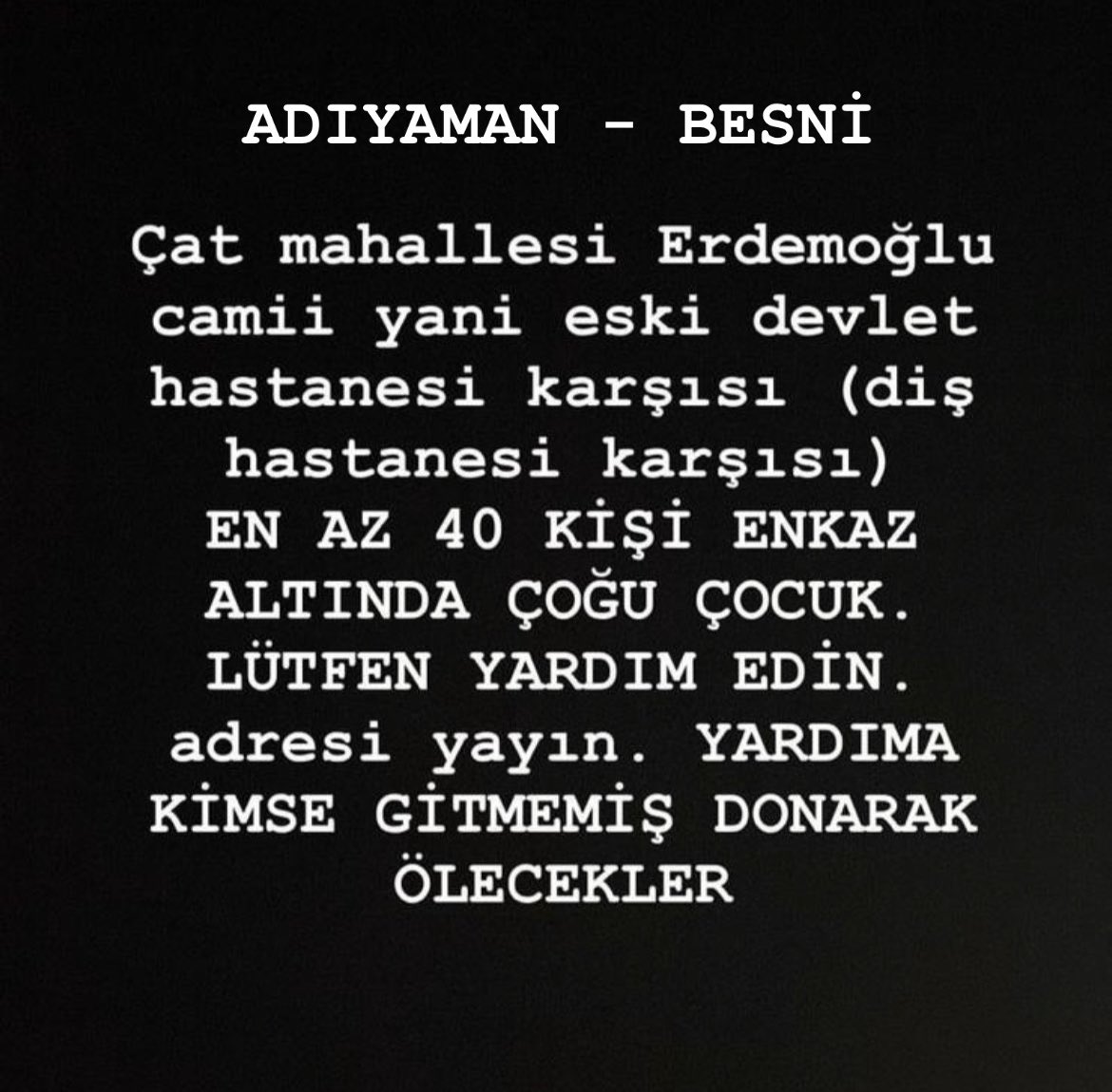 <a href="/AFADBaskanlik/">AFAD</a> <a href="/AFADAdiyaman/">AFAD Adıyaman🇹🇷</a>