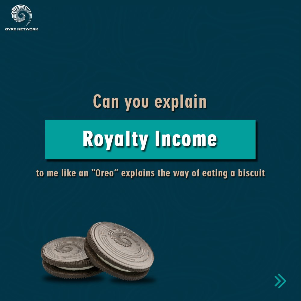 gyretoken's tweet photo. We have described the GYRE NETWORK, 𝐑𝐨𝐲𝐚𝐥𝐭𝐲 𝐈𝐧𝐜𝐨𝐦𝐞 in simple words.
Swipe👉
.
.
.
#royal #independent #Royaltyincome #9percent #retirement  #GyreNetwork https://t.co/vqHiY6xrsi