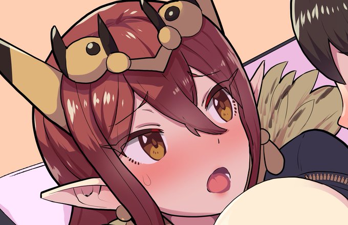 FANBOX限定絵、ベースまで完成。ここから差分を追加してアップ予定です。 