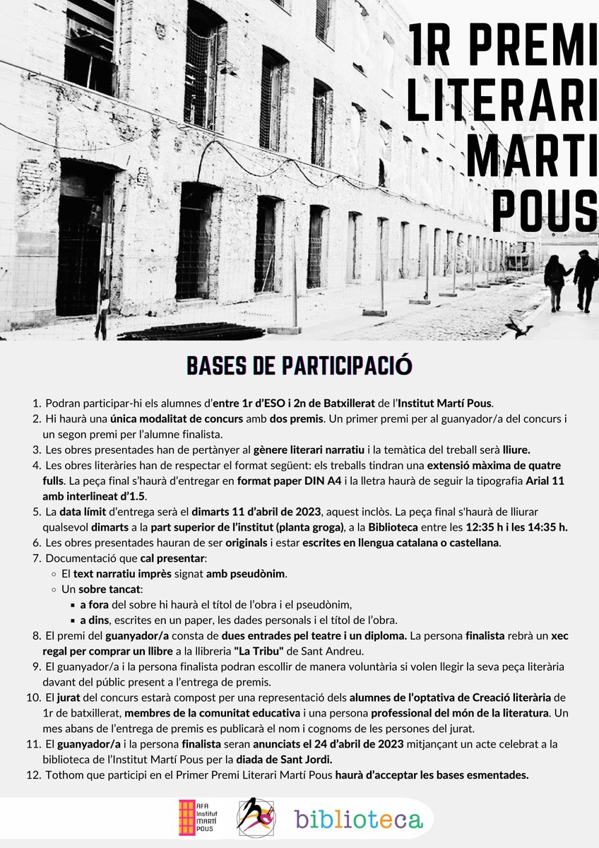 Institut Martí Pous tweet media