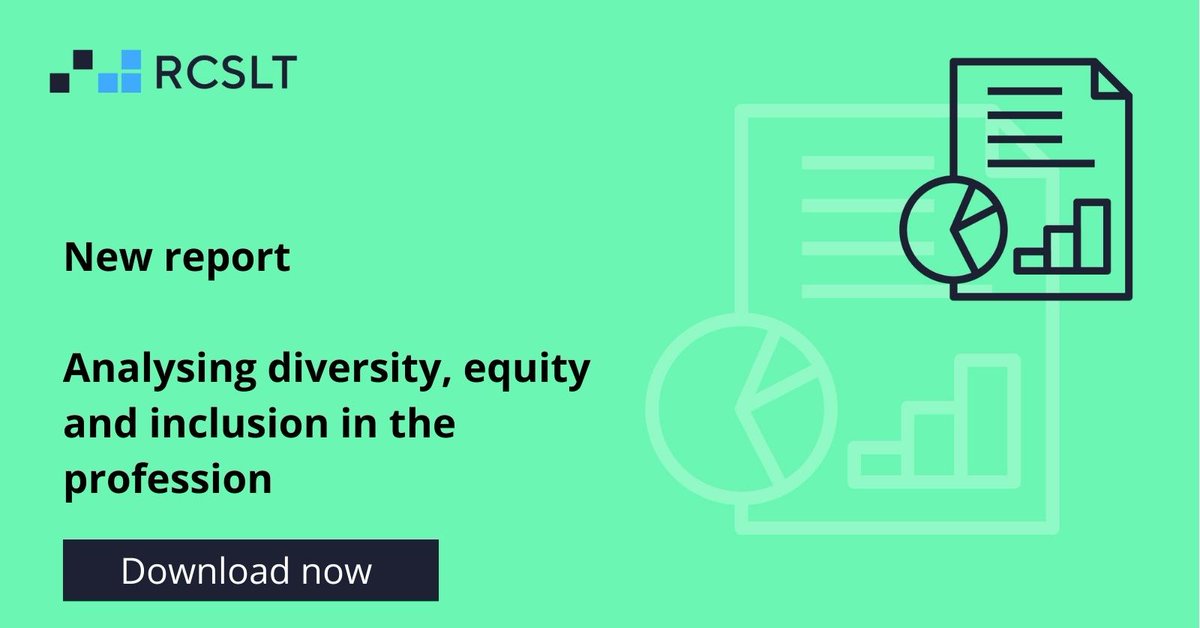 RCSLT 💙 (@rcslt) on Twitter photo Check out our report into diversity, equity, and inclusion in the speech and language therapy profession! 
Huge thank you to <a href="/ChloeNkomo/">Chloe Nkomo (she/her) 🌿</a> for putting this together!
rcslt.org/news/new-insig…
This is an important piece of work and part of a longer journey
#RCSLT #SLT #SLPeeps Check out our report into diversity, equity, and inclusion in the speech and language therapy profession! 
Huge thank you to <a href="/ChloeNkomo/">Chloe Nkomo (she/her) 🌿</a> for putting this together!
rcslt.org/news/new-insig…
This is an important piece of work and part of a longer journey
#RCSLT #SLT #SLPeeps