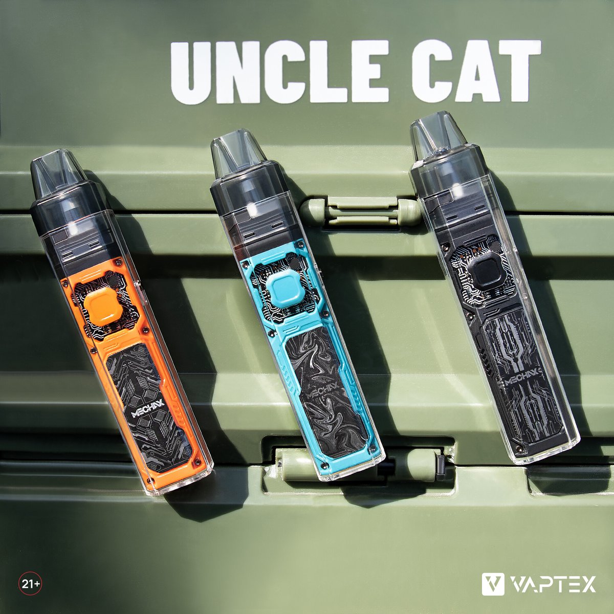 #VaptexMechax features Leaking-proof structure. . Size: 109.3*22.5*15.5 Capacity: 2ml TPD Battery: 450mAh Airflow Adjustment Dual Vaping Mode . vaptexworld.com/product/mechax/ . #Vaptexvape #vaptex #newrelease #pod #vapepen #mtl #vapelife #vapefam