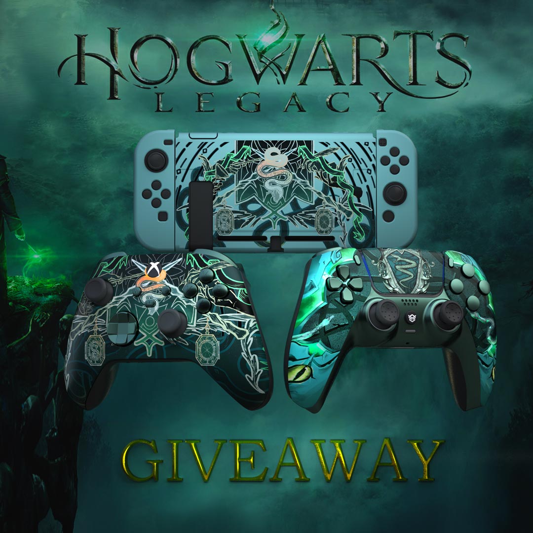 ExtremeRate's tweet photo. To celebrate the release of #HogwartsLegacy, we are teaming up with @HexController  and @PlayVitalGaming to give some Gifts from Wizards! 🧙‍♂️

🪄 Follow @ExtremeRate @HexController and @PlayVitalGaming 
🪄 Like and RT
🪄 Comment w/ your platform and tag a friend 

Ends 2/14/2023. https://t.co/E6CLX4h8Te