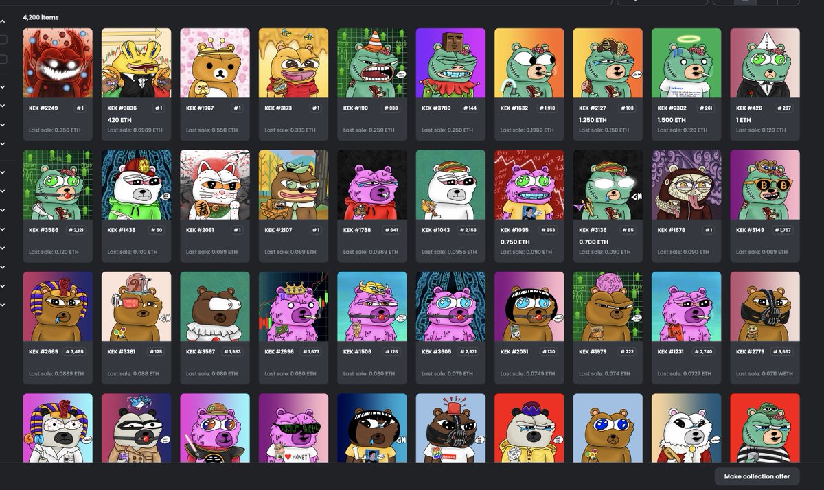 basedpleb.eth (Kekverse) (@based_pleb) on Twitter photo Make sure to also check out- <a href="/kekverse_nft/">Kekverse (Based_Pleb)</a> for some kek memes 🐻
Link- opensea.io/collection/kek… Make sure to also check out- <a href="/kekverse_nft/">Kekverse (Based_Pleb)</a> for some kek memes 🐻
Link- opensea.io/collection/kek…