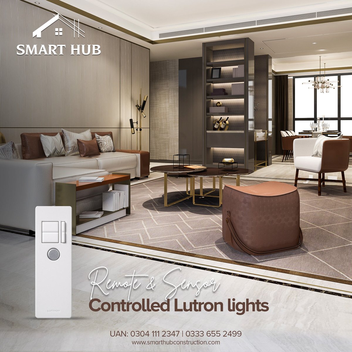 SmarthubE's tweet photo. 'Smart 100"- a home with a state-of-the-art remote sensing light system.
Lutron Occupancy Sensing Switch turns the lights on and off for you.
https://t.co/NMxWoTbbPV
UAN 0304 111 2347, 0333 655 2499
#SmartLiving #Smart100 #Smart944 #Smart50 #SmartHub #SmartHome #FaisalTown https://t.co/hnA6PYSUZU