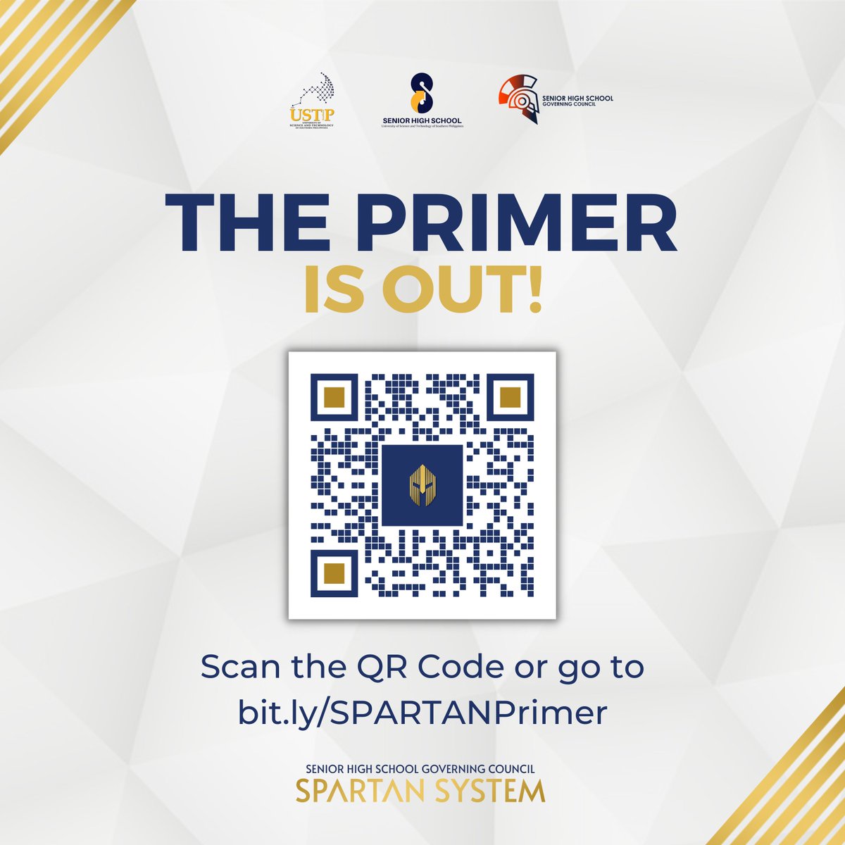ssgcustp's tweet photo. AHU! Spartans never retreat! Spartans never surrender!
Are you ready to vie, Spartans?
Take a glimpse of the Spartan System's Event Primer and get ready to compete and anticipate the things that are yet to come!
#SPARTANSystem
#ssgcustp https://t.co/7ys1eWMUbG