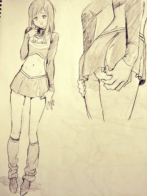 某漫画の模写 