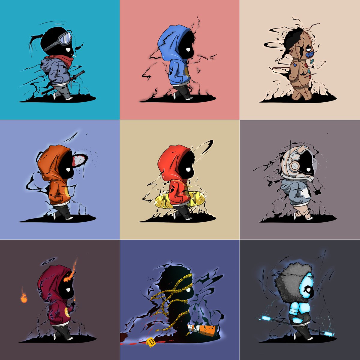 💨💦 hello fams🌈 
finaly born 4 babysoul
  
 ⚠️DROP ITEM ALERT⚠️

● price 0.003 WETH ● ERC-721 ● 

⚠️Collect 5 babysperm to fussion and get 1 special babysoul⚠️

#NFTCommunity #NFTartist #nftcollectors #NFTs #NFTartwork