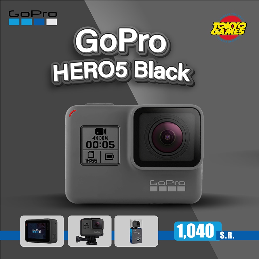 tokyogames's tweet image. GoPro HERO5 camera
متوفر في جميع معارض ألعاب طوكيو ومن خلال الموقع الإلكتروني مع خدمة التوصيل لجميع مدن المملكة

Available at TokyoGames stores and website:
tokyogames.com/en/342-cameras…

#GoPro #GoProcamera #cameragopro @gopro @tokyogames