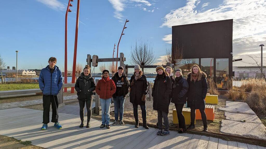 A great day out in Liverpool and the Wirral showing students from @myerscoughcollege around various sites such as Lime Street, The Strand and Northbank pocket park. 

Many thanks to Richard and Peel for a great presentation. 

#landscape #liverpool #heritage #landscapearchit…