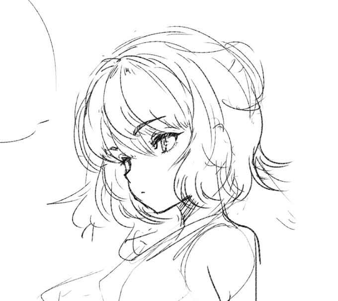 目を小さめに書くと絵柄が違って見えそう 