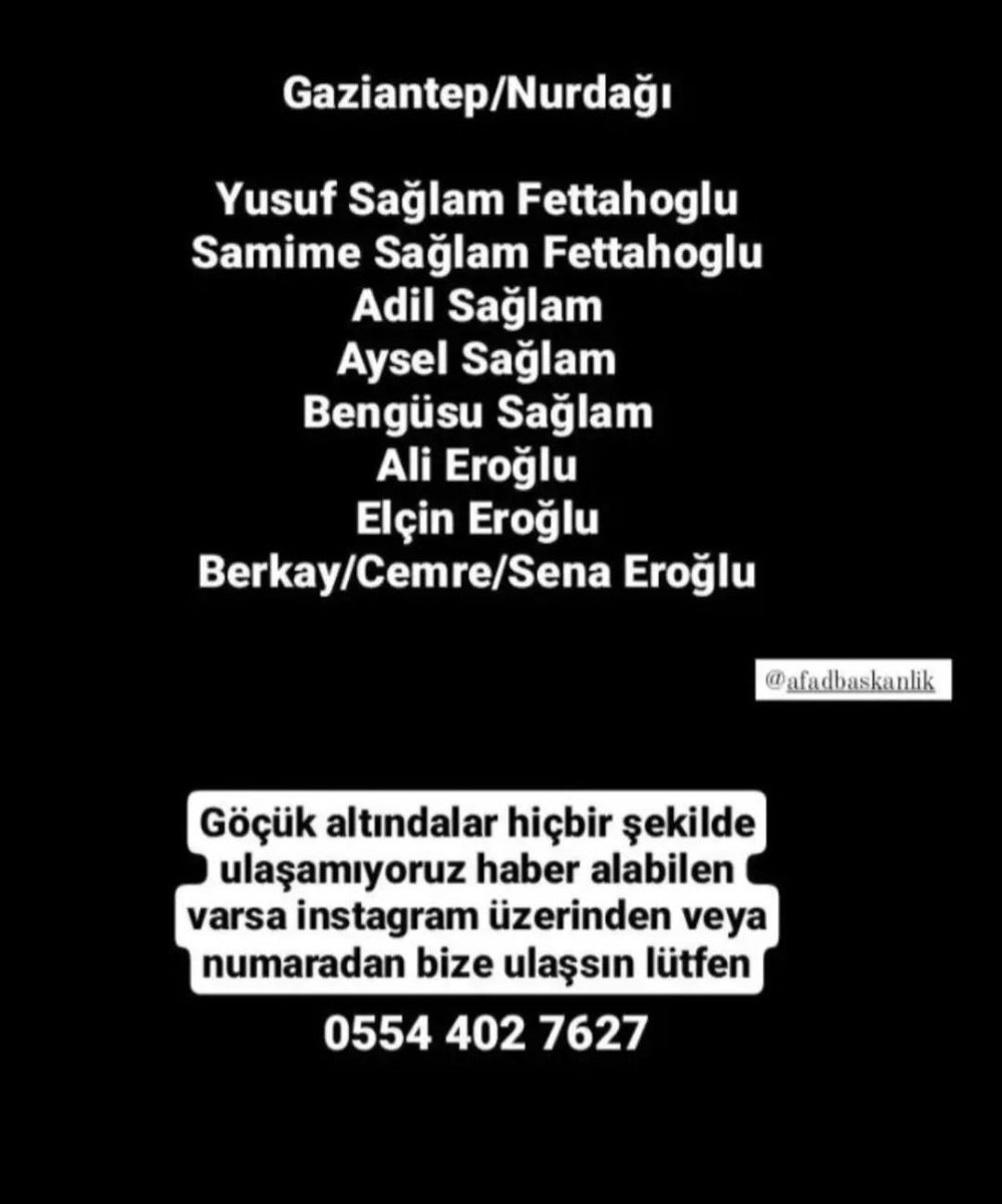 ynsgkky's tweet photo. @DepremDairesi @OguzhanUgur @AFADBaskanlik https://t.co/aB1T5gUPZ4