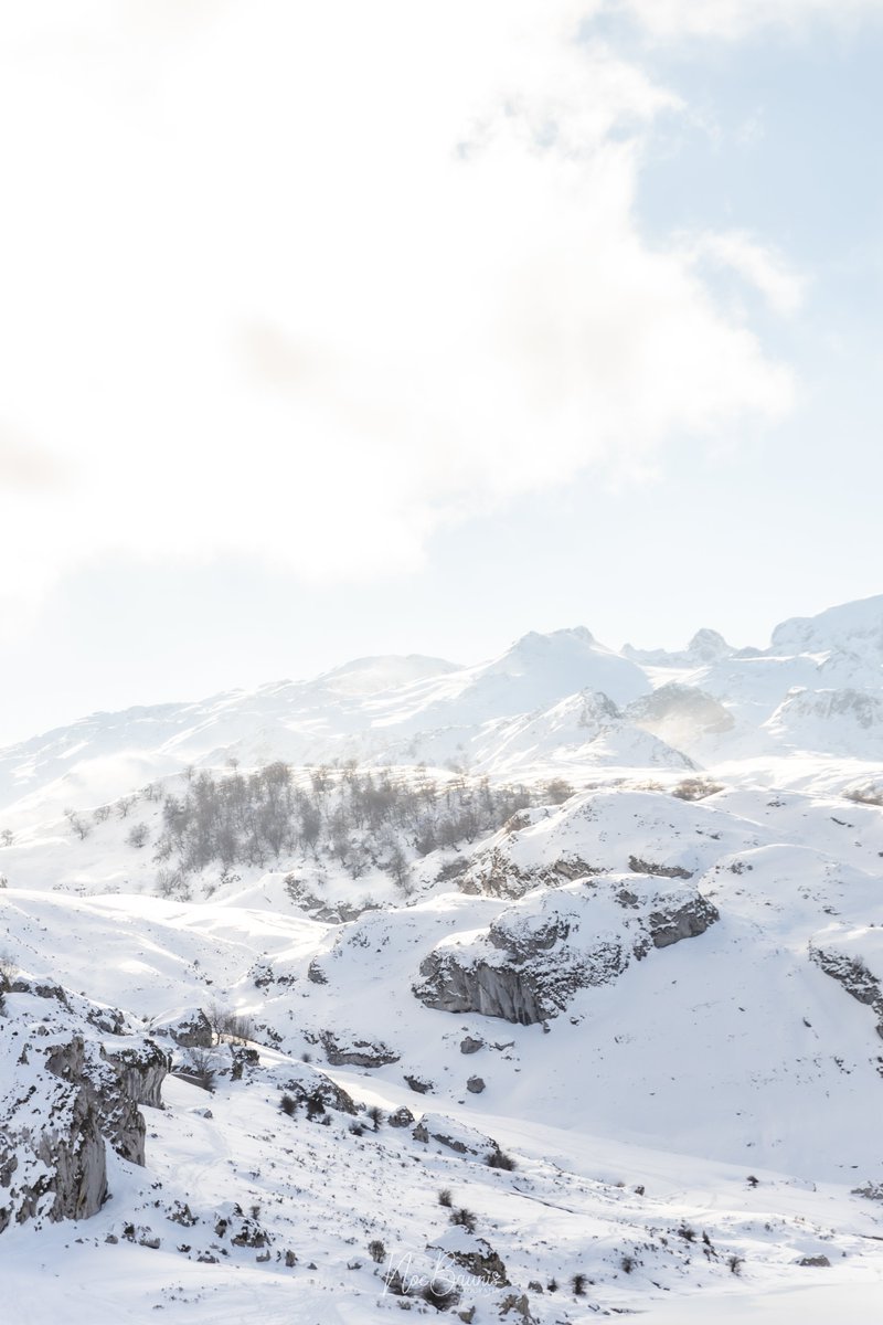 arraviatta's tweet photo. Unas postales del domingo, en el Parque Nacional Picos de Europa, donde se puede ver que el lago Ercina estaba completamente congelado y las montañas a tope de nieve. 
#LagosDeCovadonga #Asturias https://t.co/m6WZGUoryf