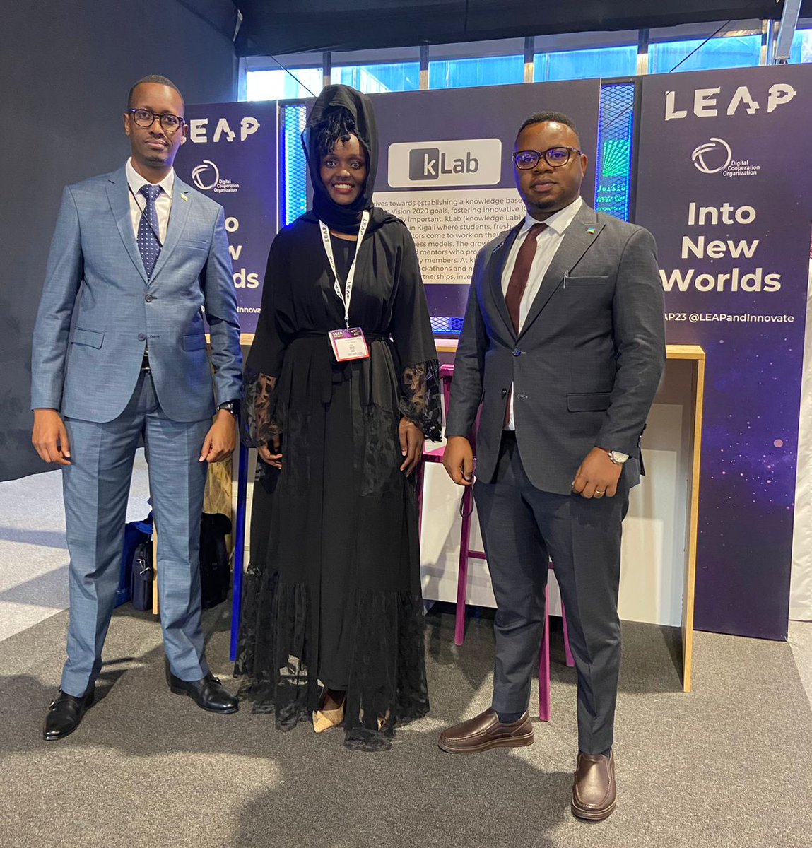 klabrw's tweet photo. This week #kLab and Rwandan Startups representing #Rwanda @LEAPandInnovate in #Riyadh, Saudi Arabia.Thank you @DCOrg,Her Excellency @Dalyahya for the continuous support.

#RwOT #Startups #kLabCommunity #Innovation #Transformation #Africa #Asia #Leap23 #Partnerships #Collaboration https://t.co/ucxXDrRMuG
