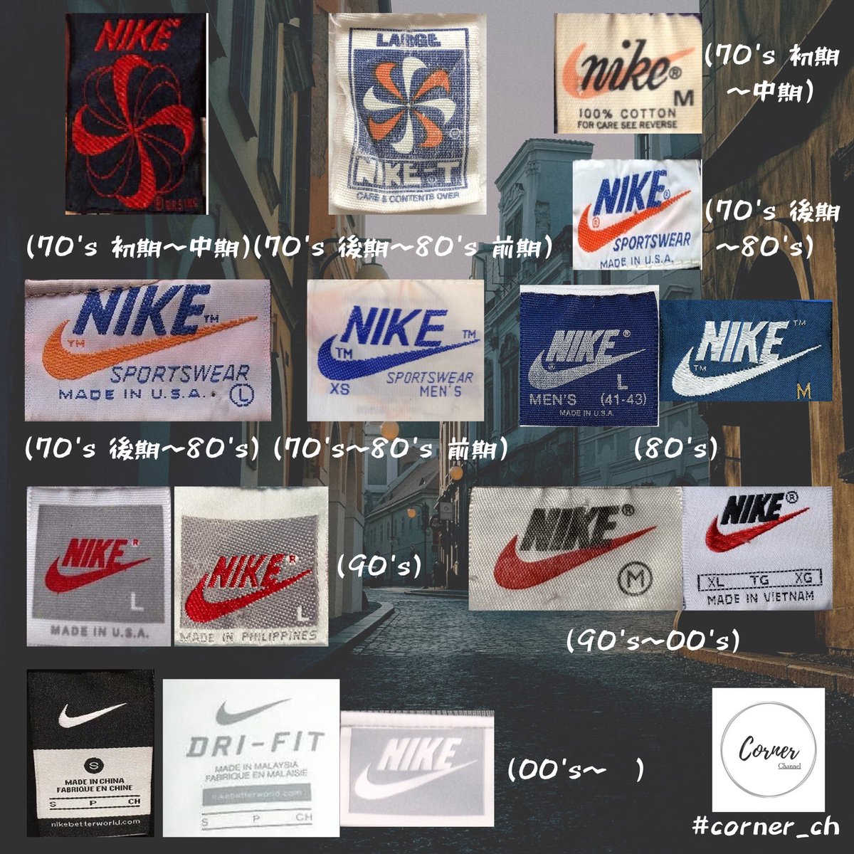corner_ch's tweet photo. 【NIKE etc...】クローゼットのVINTAGE・レア物 Tシャツを紹介 - VINTAGE CLOTHING - #corner_ch
https://t.co/2B4R6Swu05 https://t.co/RTB3JwFqW2
