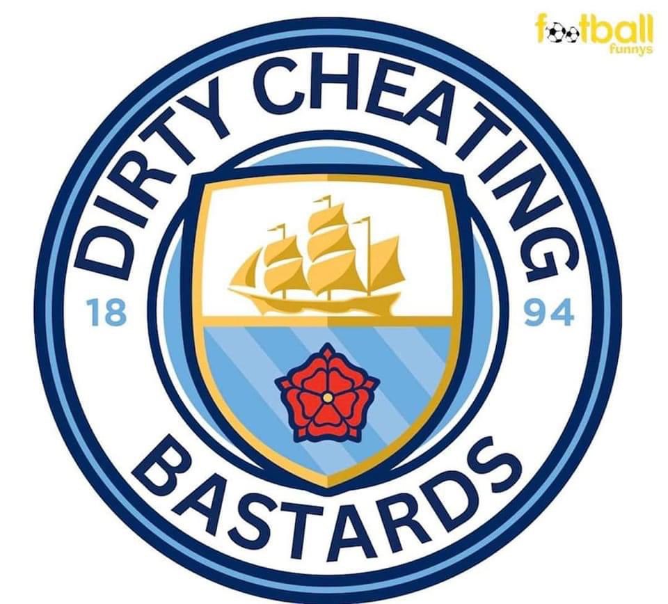 #MCFC #ManCity #PremierLeague 

Spread the word #DirtyCheatingBastards