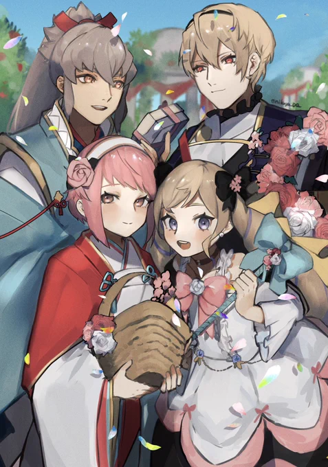 愛の祭のきょうだいたち#FEヒーローズ #FEHeroes 