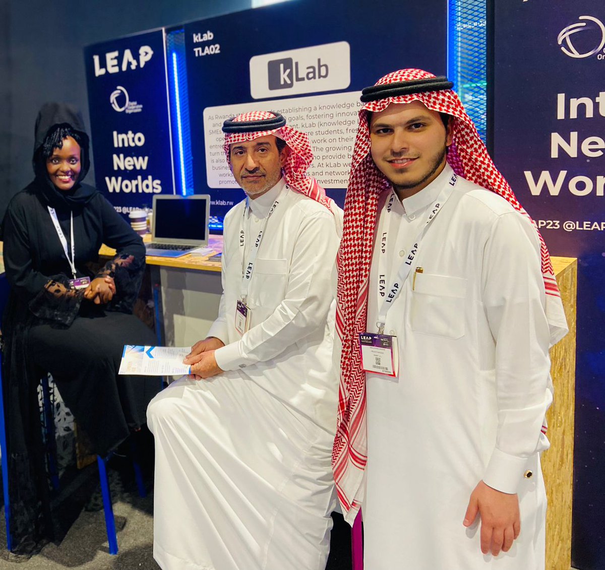 klabrw's tweet photo. This week #kLab and Rwandan Startups representing #Rwanda @LEAPandInnovate in #Riyadh, Saudi Arabia.Thank you @DCOrg,Her Excellency @Dalyahya for the continuous support.

#RwOT #Startups #kLabCommunity #Innovation #Transformation #Africa #Asia #Leap23 #Partnerships #Collaboration https://t.co/ucxXDrRMuG