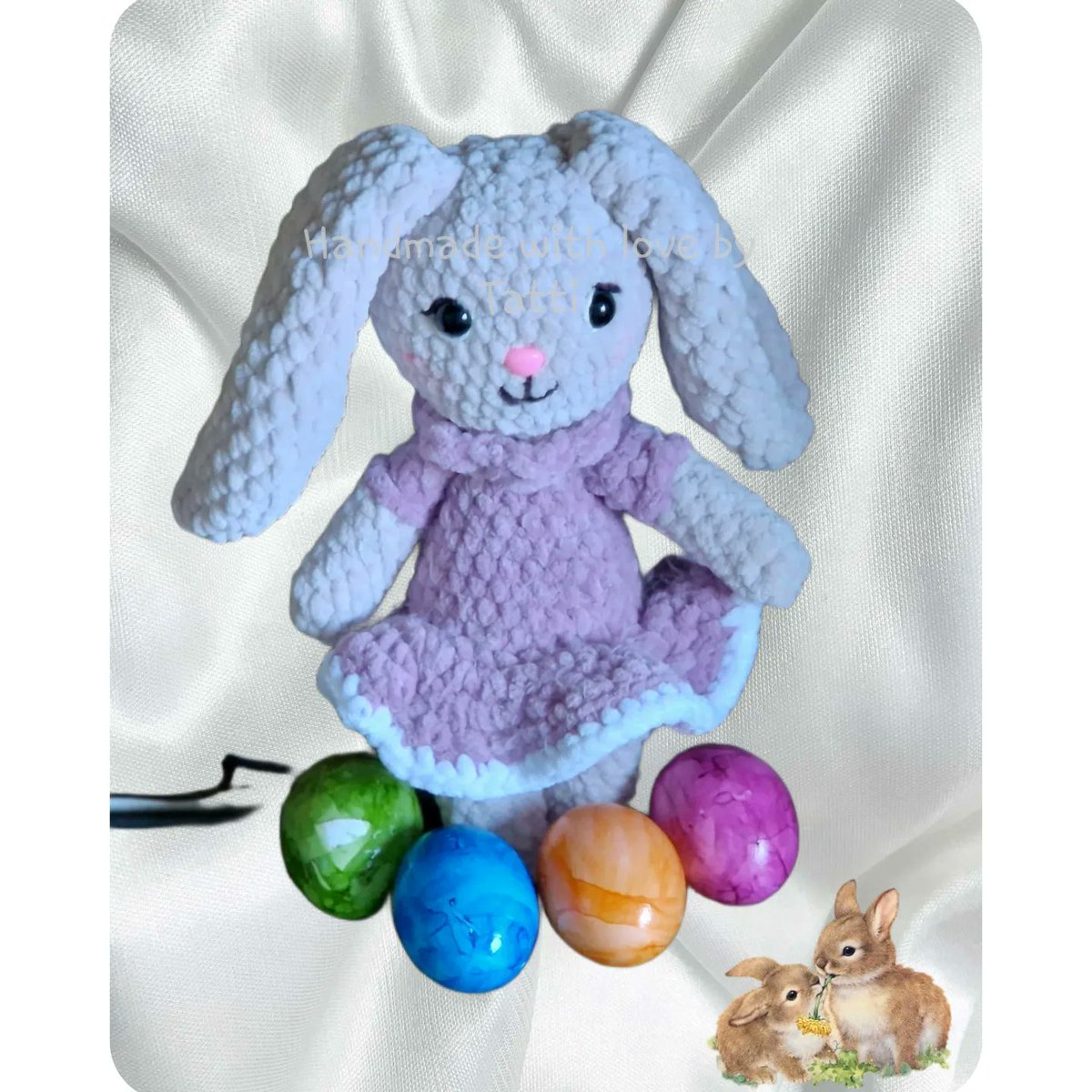 Huhu ihr lieben, dieses 3 unterschiedlichen Häschen habe ich in den letzten Tagen gehäkelt und sind heute ab 15h im meinem Shop erhältlich.
tattis-haekelshop.de 
#ostern #osterhase #bunny #häkeltiere #crochetanimal #easter #häkeltier #crochetforkids #häkelnfürkinder #crochet