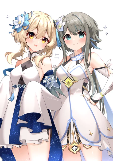 帰終ちゃんと蛍ちゃん#帰終 #蛍 #原神 #GenshinImpact 