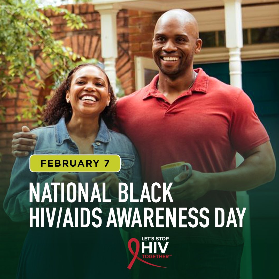 Today is National Black HIV/AIDS Awareness Day, a day to acknowledge progress in HIV prevention and care among Black/African American people, while recognizing the work still needed. To #StopHIVTogether, we must address HIV stigma and barriers. bit.ly/3HHnwOY #NBHAAD