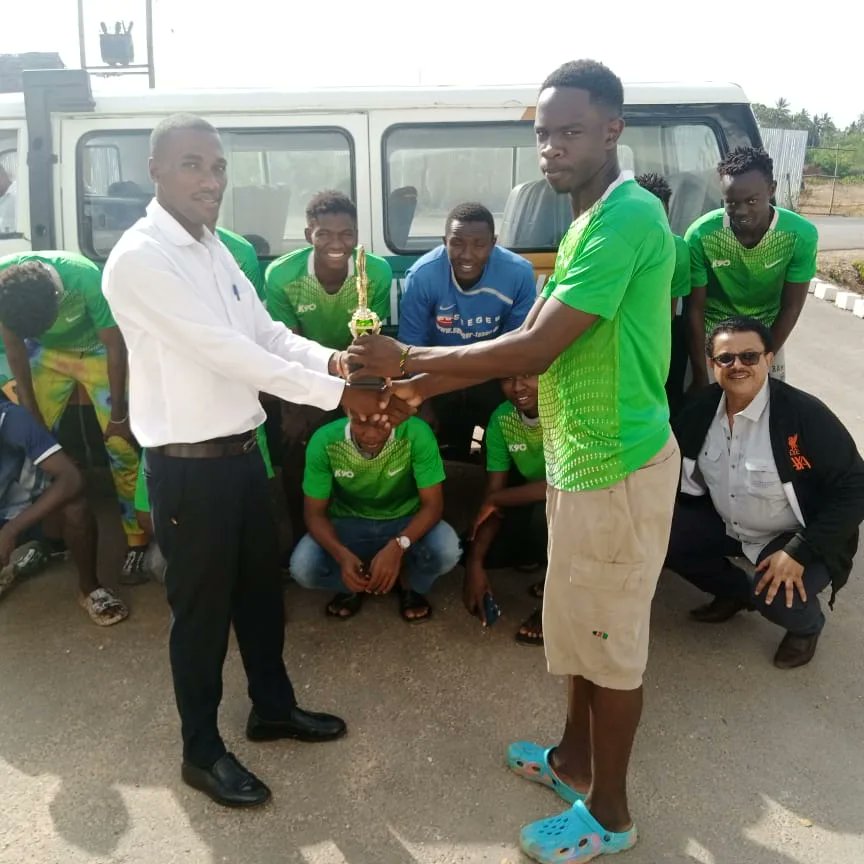 Great day for Volleyball club led by Madam Juma Faith Nanyama Volleyball Ladies Captain and her team bringing the Volleyball CUP .. Congrats. 🏆 The boys football team also secured their trophy👏 Led by student Governor Mr.Kinyua......its jubilation at the campus.