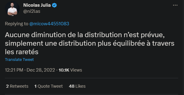 I like the new threshold system. Not good if it s too easy to get threshold. it s the right level of difficulty.

 Nicolas Julia promised there will be no less ETH distributed but we are at -65% for GW343 vs GW341

 #sorare should tell us soon  how they ll fix this.