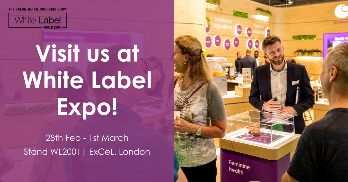 Have you got your ticket to <a href="/WhiteLabelExpo/">White Label World Expo</a>?🎟️

Our team would love to see you over on 𝘀𝘁𝗮𝗻𝗱 𝗪𝗟𝟮𝟬𝟬𝟭! Click here to book a meeting with us: bit.ly/3iZOO98.📅

#WhiteLabelUK #WhiteLabelWorld #globalsupplier #productsolutions #productinnovation