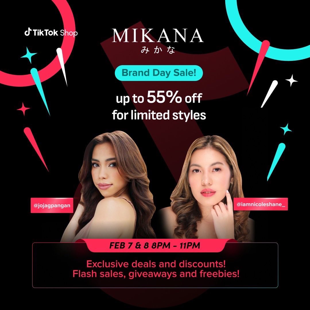 officialjojjai's tweet photo. See you ♥️ just search MIKANA sa tiktok shop live! https://t.co/DkfPbPnAA6