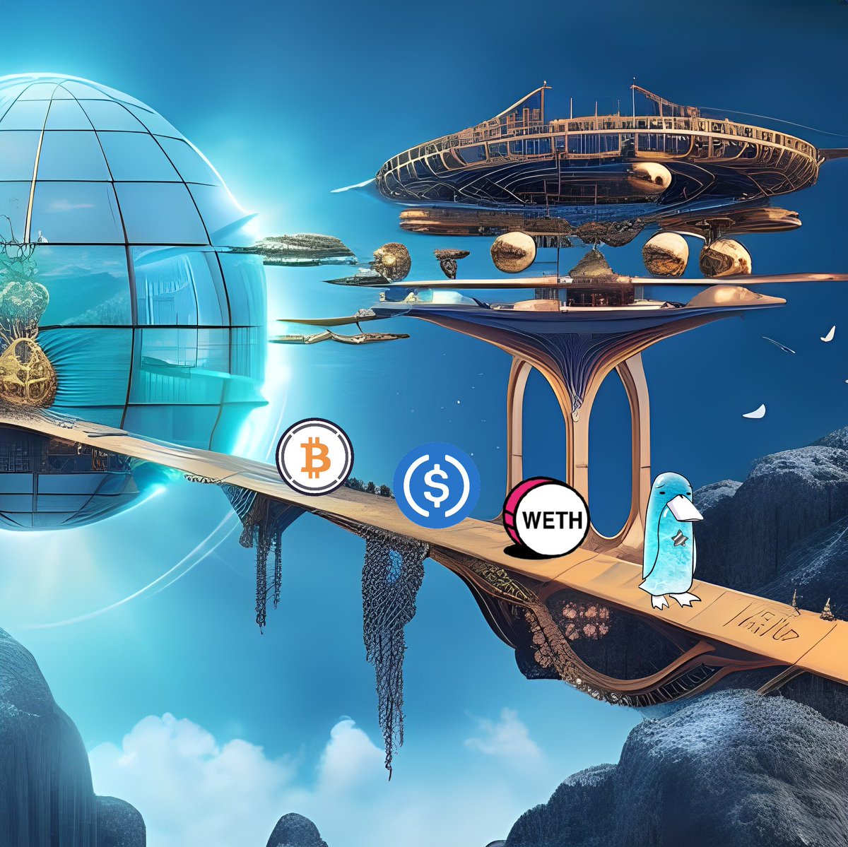 Bridging. Depending on who you ask, it's the greatest or the worst thing to have come to crypto.

Today, I'll be discussing how bridging works, the benefits, and drawbacks it brings.

Bridging 101, a thread. 🧵