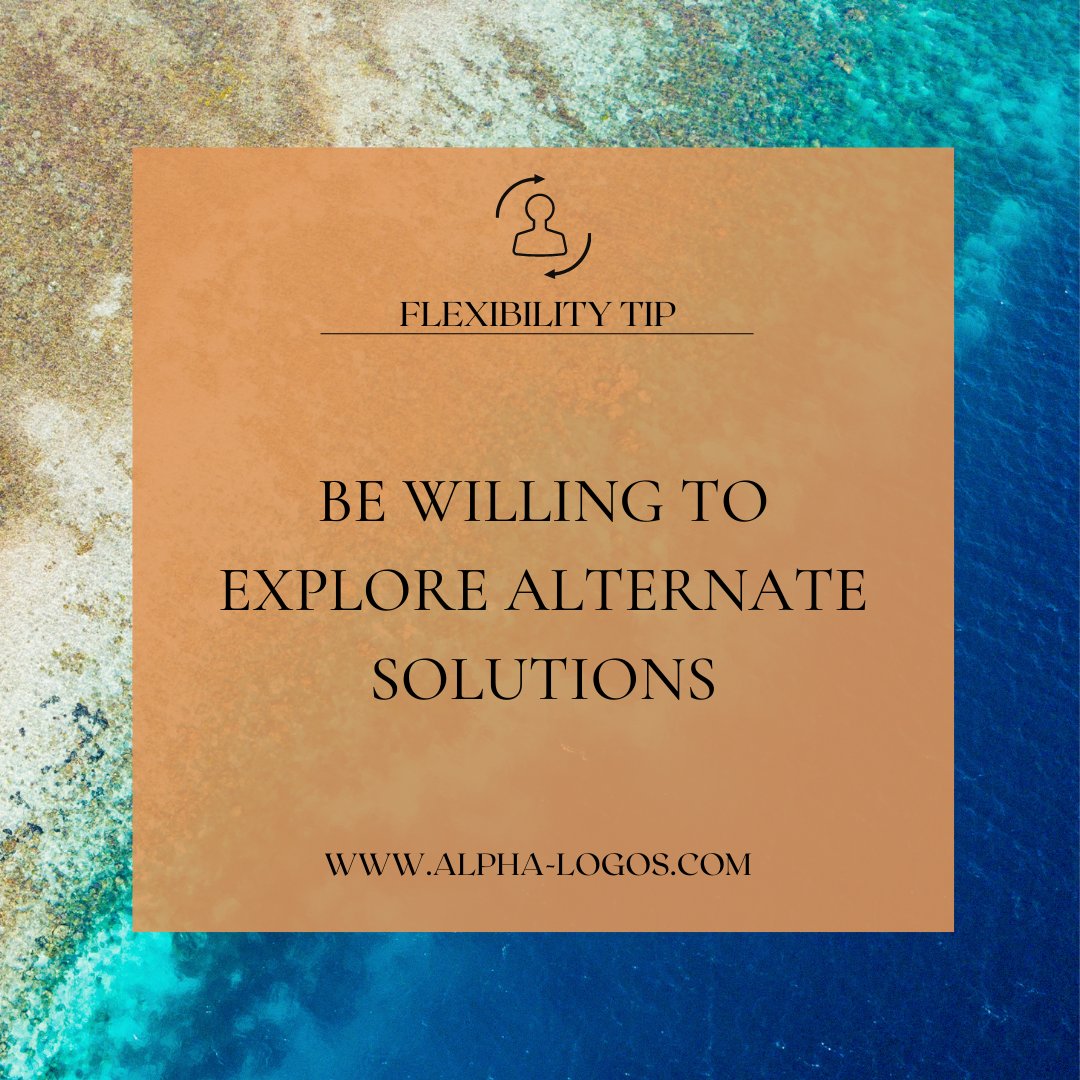 AlphaLogosCoach's tweet image. Are you considering all of your options? 🔍️
Problems often have multiple possible solutions. Be willing to consider other options rather than fixating on the most obvious solution. Allowing your team to give input strengthens their resilience!
#BeginwithMindset #LeadershipCoach