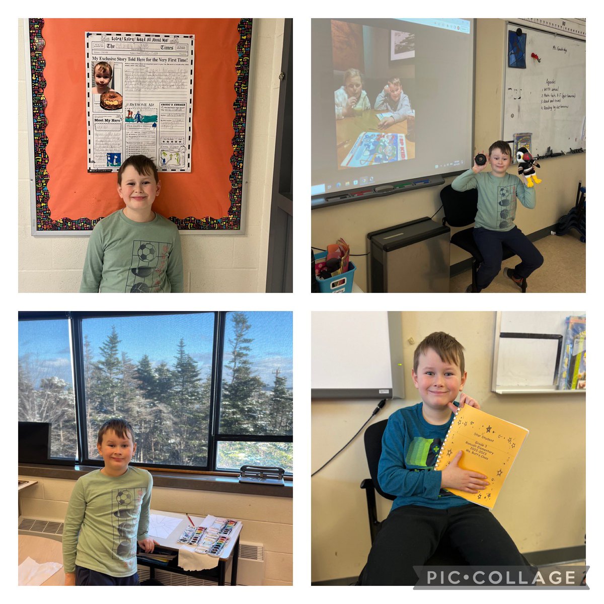 roncalli3_b's tweet photo. We so enjoyed getting to learn more about Mr. N this week! He loves baseball and playing with his friends at lunch. We are so glad you are in our class!! https://t.co/RRKsV4C9iC