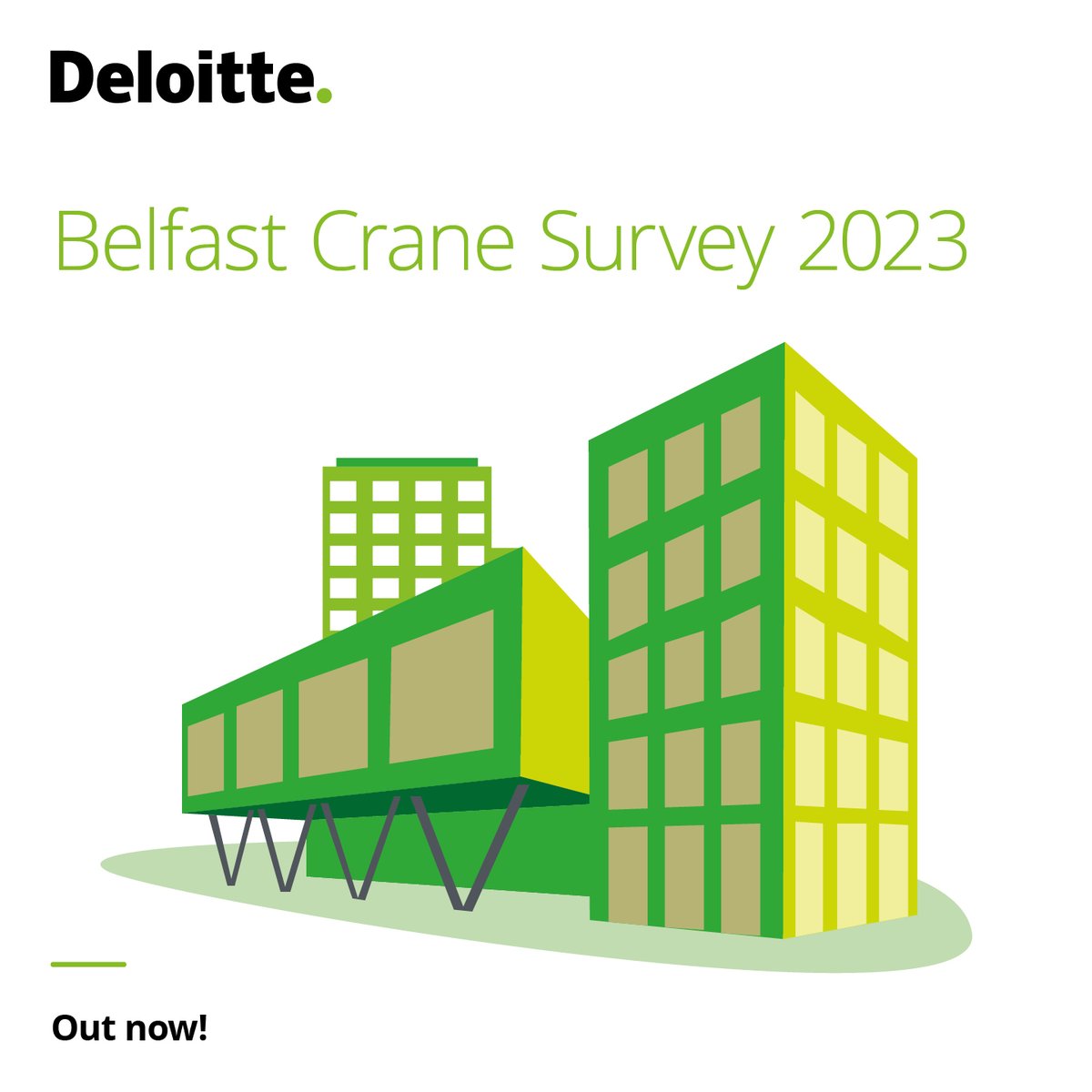 Our Belfast Crane Survey Report 2023 is out now! 🏗️ 

Some interesting key findings across NI in 2022. 🏢 

Check out the report below:

deloi.tt/BelfastCraneSu… 

#BelfastCraneSurvey