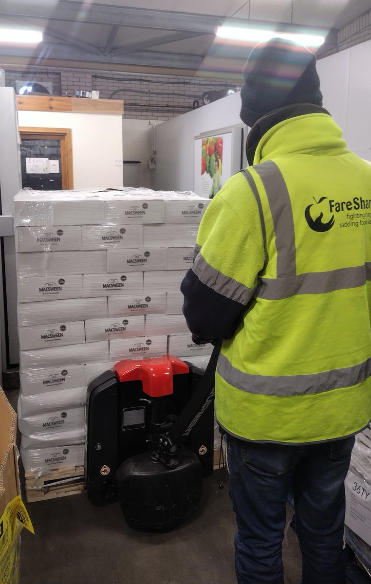 FareShareUK's tweet photo. 🙏 A huge thanks to @Macsweenhaggis for diverting 4.7 tonnes of haggis and black pudding to FareShare. It has been redistributed to our Scottish regional centres where it’ll provide valuable protein to those who need it most.

#FightFoodWaste #SurplusFood #CostofLivingCrisis https://t.co/DyfIccOuyI