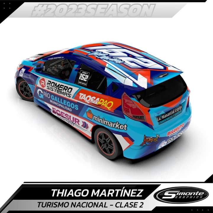 aguante_tn's tweet photo. #C2 Con el N° 152 en los laterales, este será el diseño del #FiestaKinetic que utilizará Thiago Martinez en su retorno a la categoría https://t.co/Ho6xI5Q5mP
