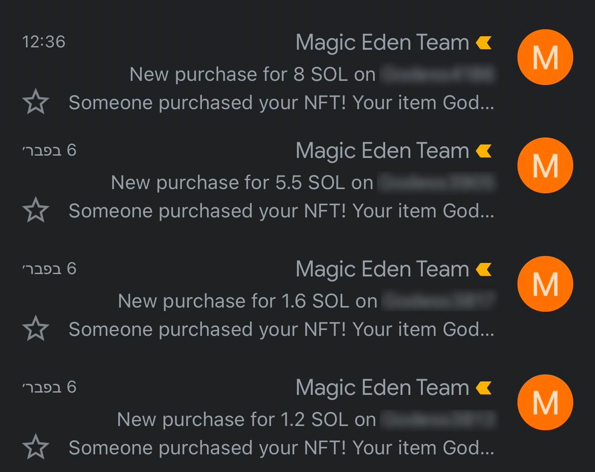 Best Alpha @JarpixDao 🤌🏻
you can literally get a subscription and cover it within less than 48 hours + gain profit 😂 🙌🏻
My profits from past 24 hours:
3.32 -> 16.3 SOL
62.5$ -> 97.5$