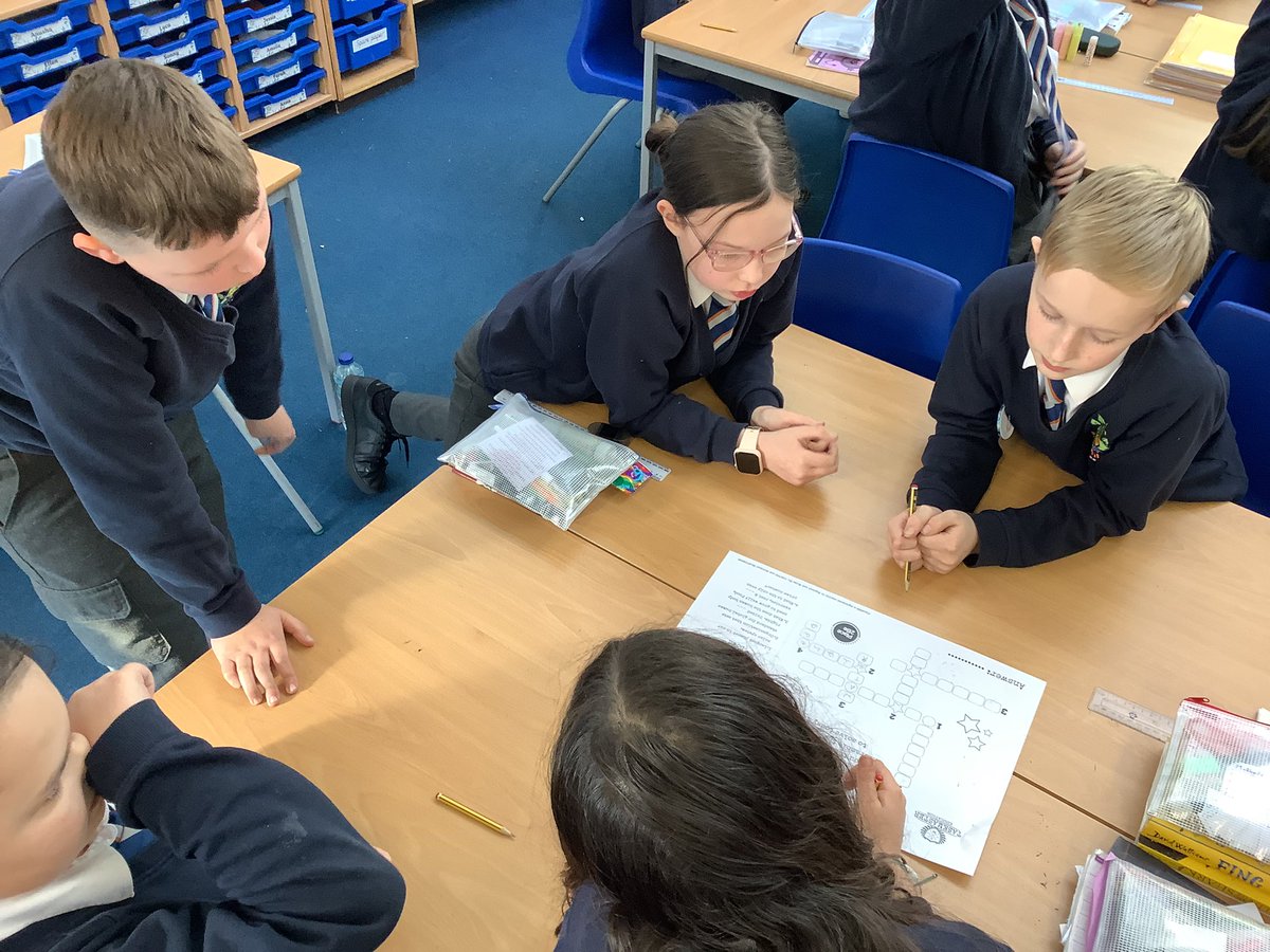 NPSMiss_Jenkins's tweet photo. Working together to solve Clue 1 of the taskmaster challenges! #TaskmasterEdu #CMHWtasking #ChildrensMentalHealthWeek https://t.co/xqvYhBdttB