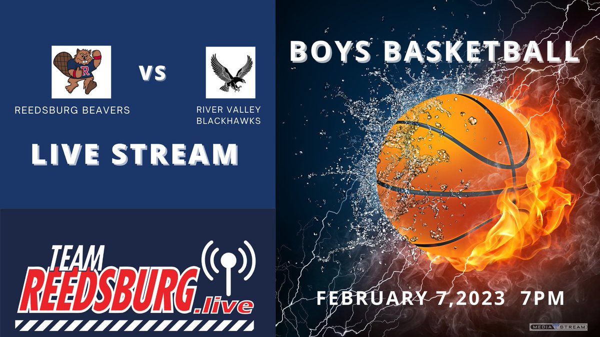 ReedsburgTv's tweet photo. @BryanYager1 @goldenhillcows @rahshoops @RAHSburg    Live Stream WITH ANNOUNCERS! https://t.co/EJP4tYL0Ig