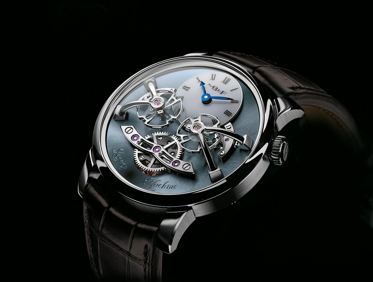 time_watches's tweet photo. #MBandF just launched the new #LegacyMachine No.2 in #Palladium with an elegant #aquamarine sunray dial. Details, pics and video of the new #LM2 at https://t.co/2A7sJgKNCI https://t.co/8jk0bKW9ig